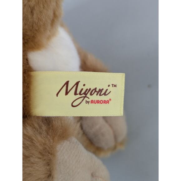 Miyoni Meerkat 10" Plush by Aurora World Stuffed Animal Leather Tag NEW - Picture 3 of 4